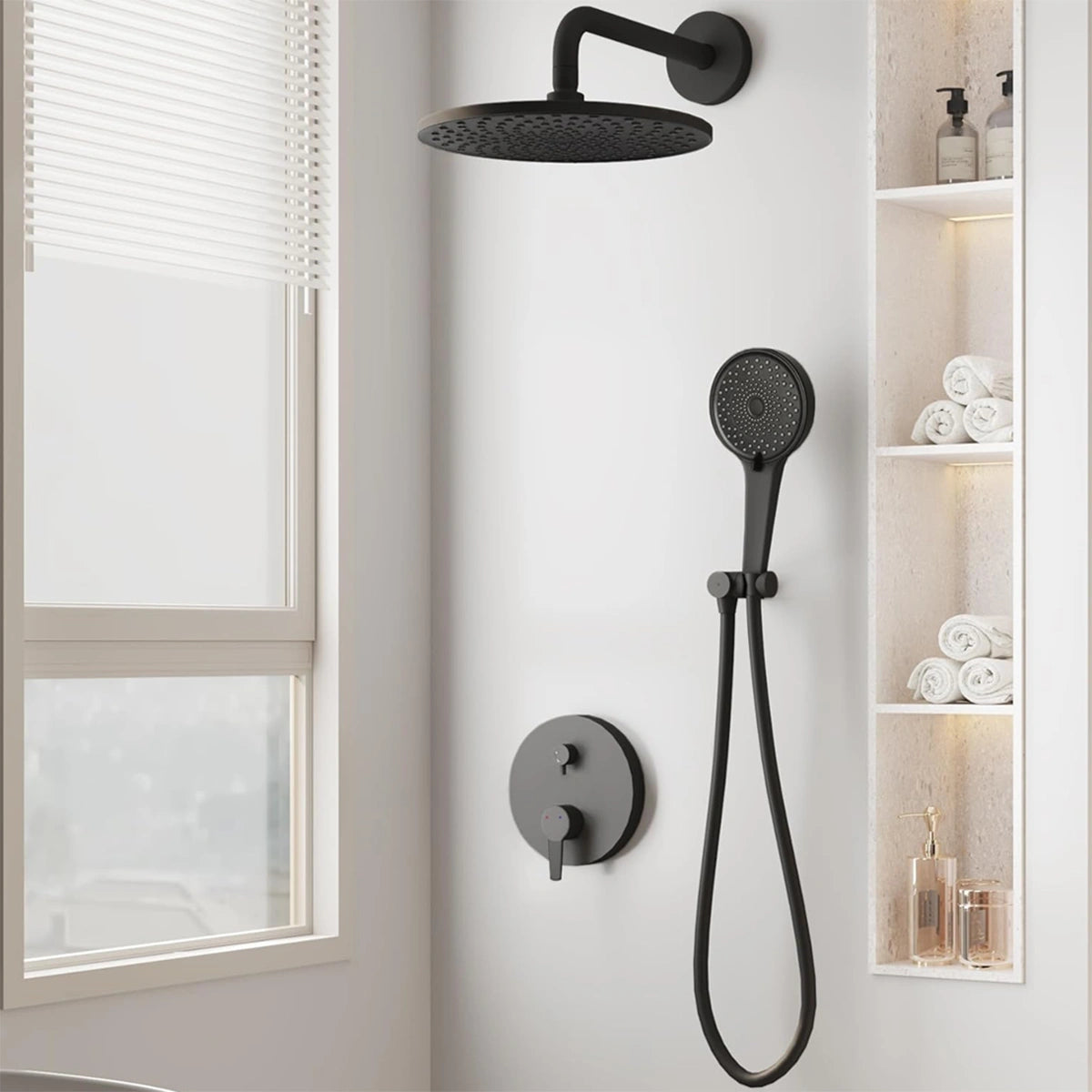 Kit Regadera para Ducha (doble Función) LY06023LB