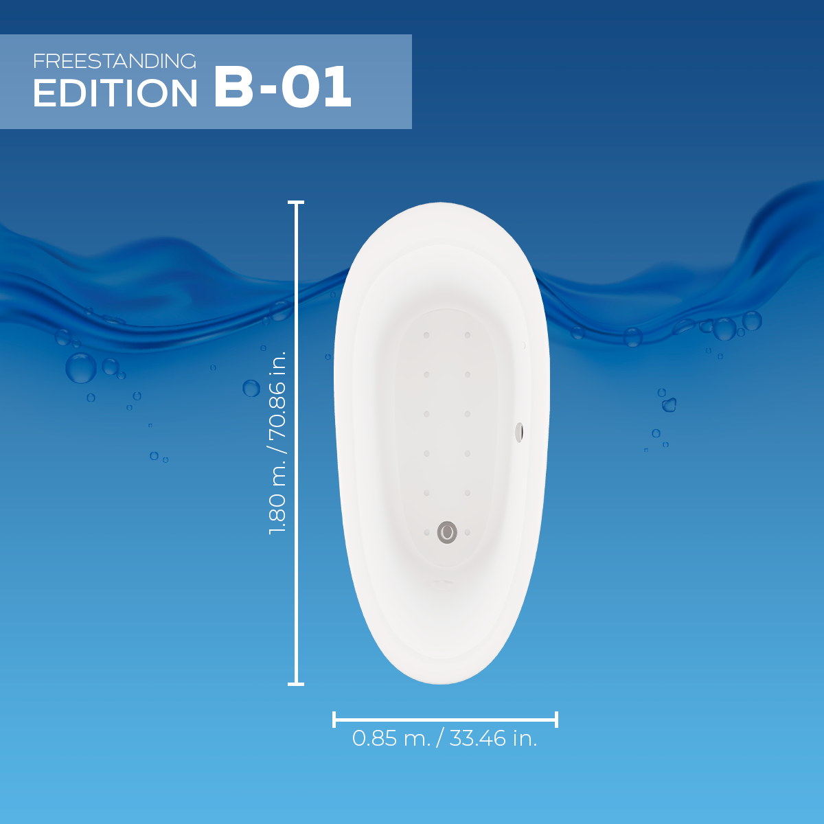 Tina Freestanding B-01 / Edition