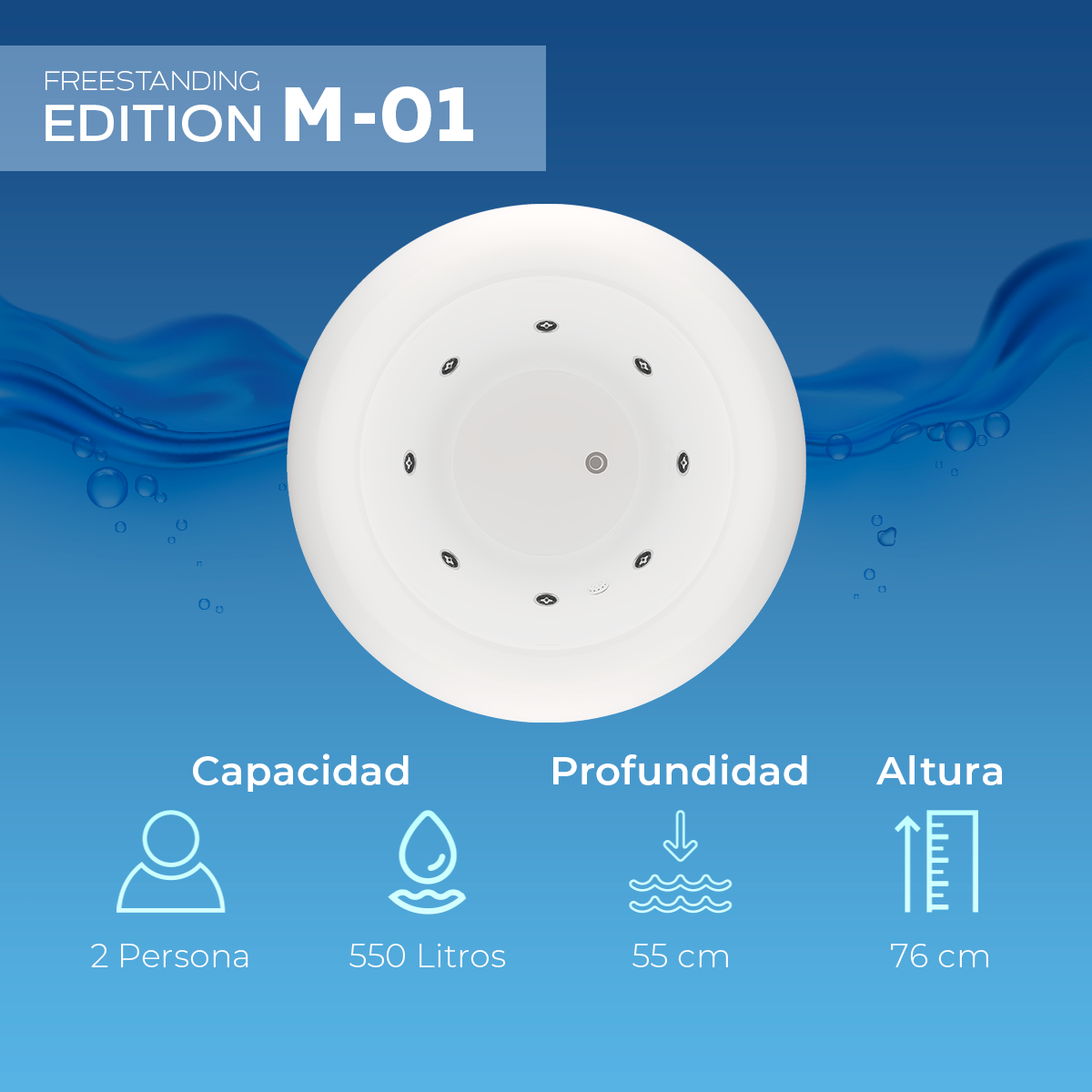 Tina Freestanding M-01 / Edition