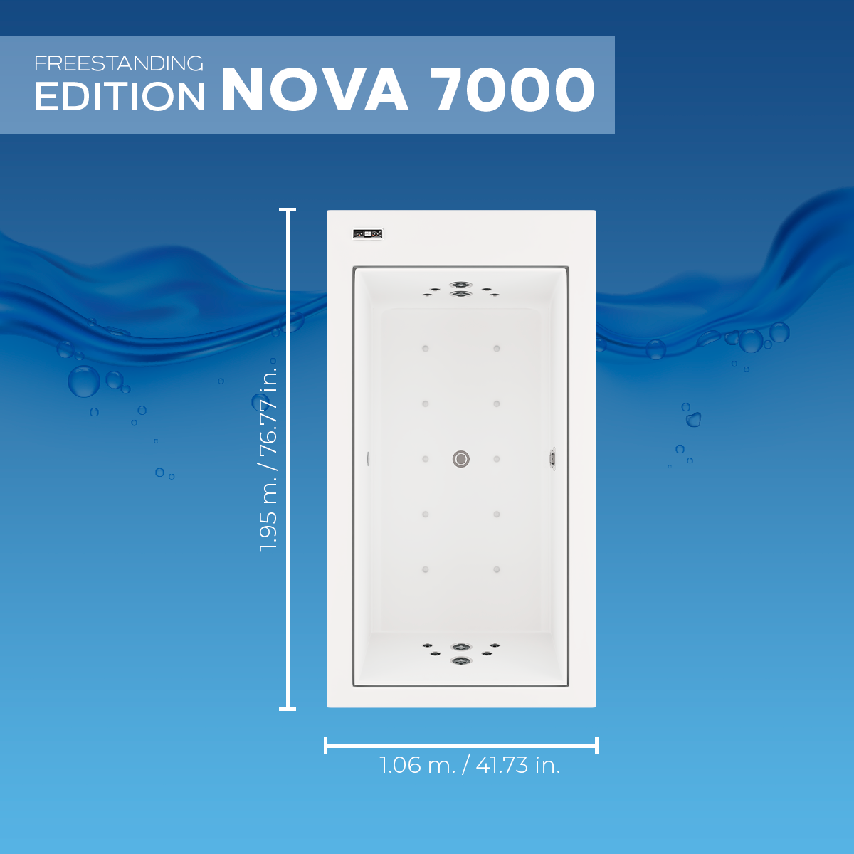 Tina Freestanding Nova 7000 / Edition