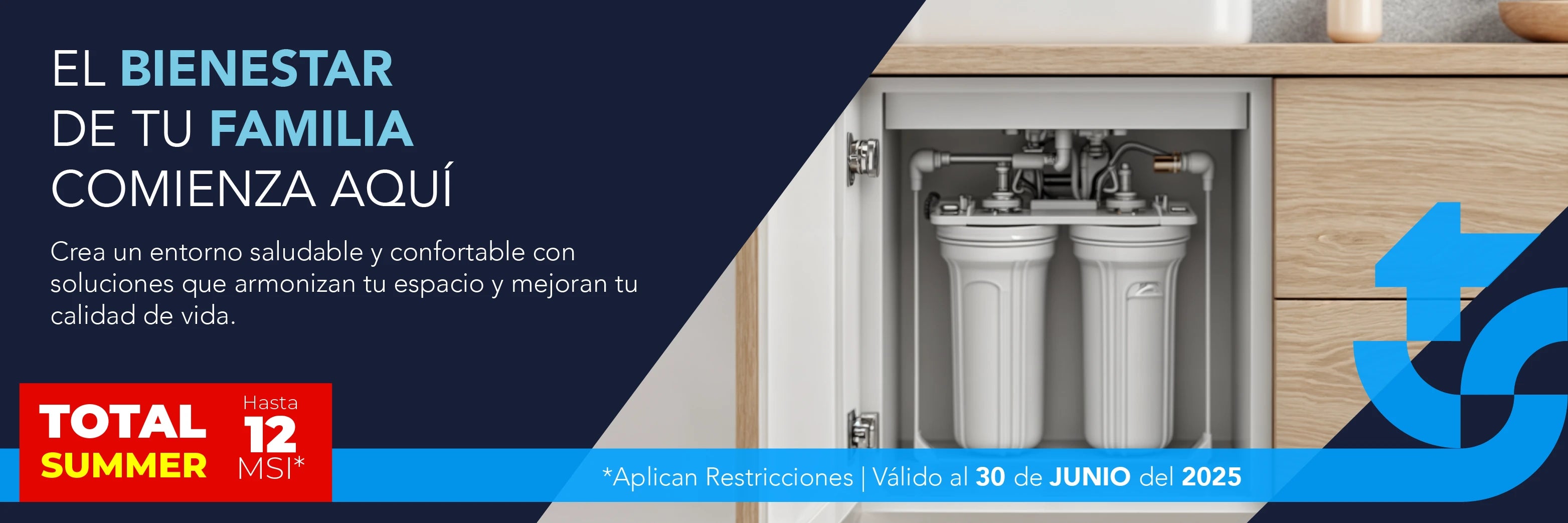 Filtros de agua, dispensadores y purificadores de aire TotalSpa para el hogar y negocios