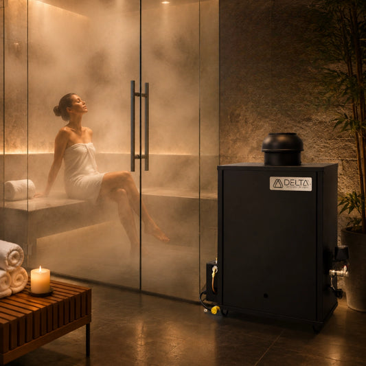 Generador de Vapor DELTA V20 | Tecnología y Bienestar para Baños de Vapor