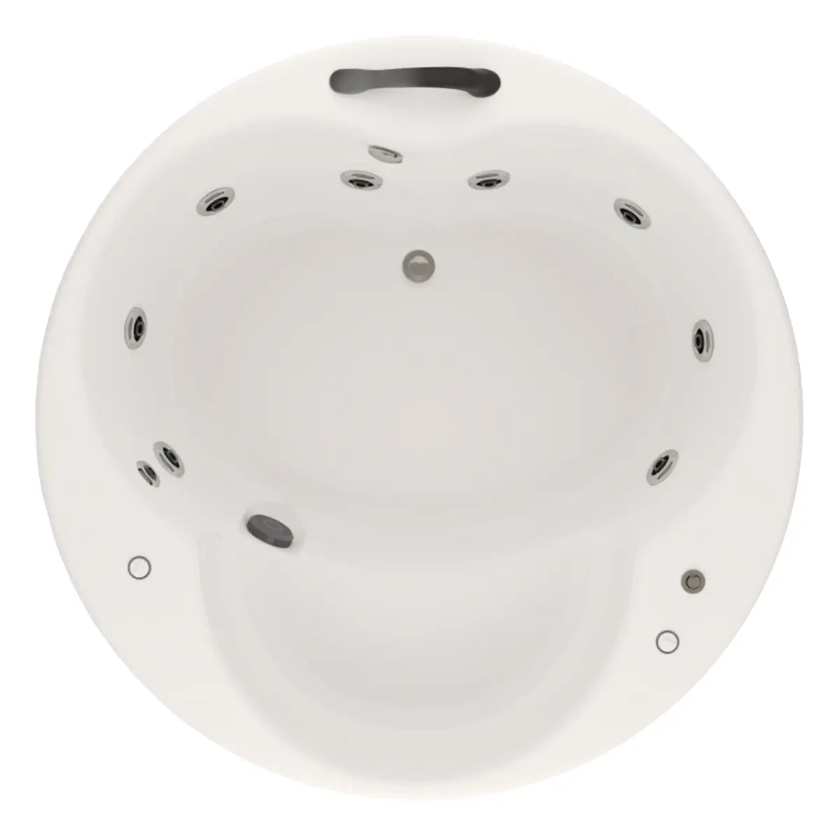 Elegancia compacta para un baño individual | tina de baño Freestanding modelo 100-010