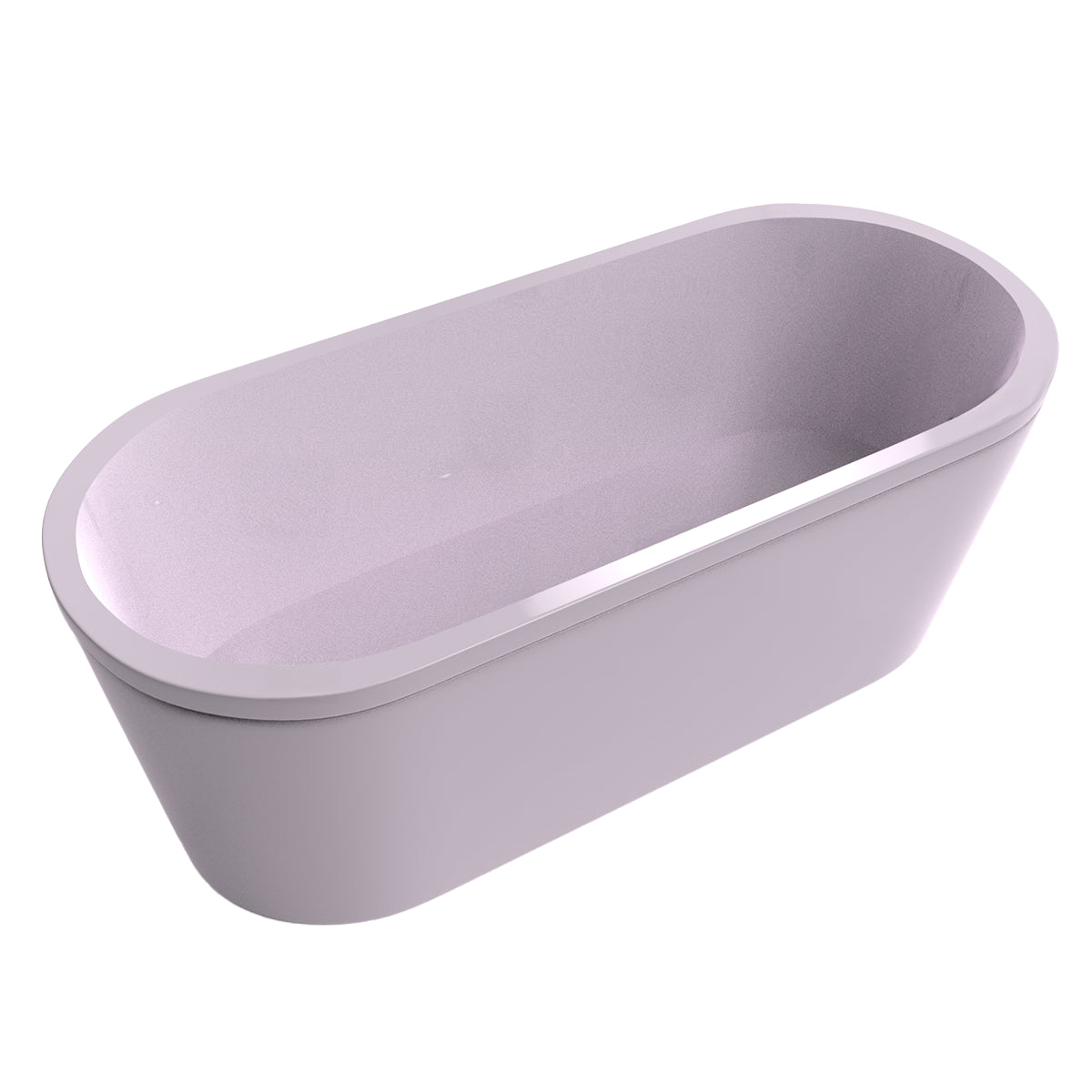 Tina 90-01 acabado liso de color rosa claro, disponible en múltiples tonos para combinar con tu baño