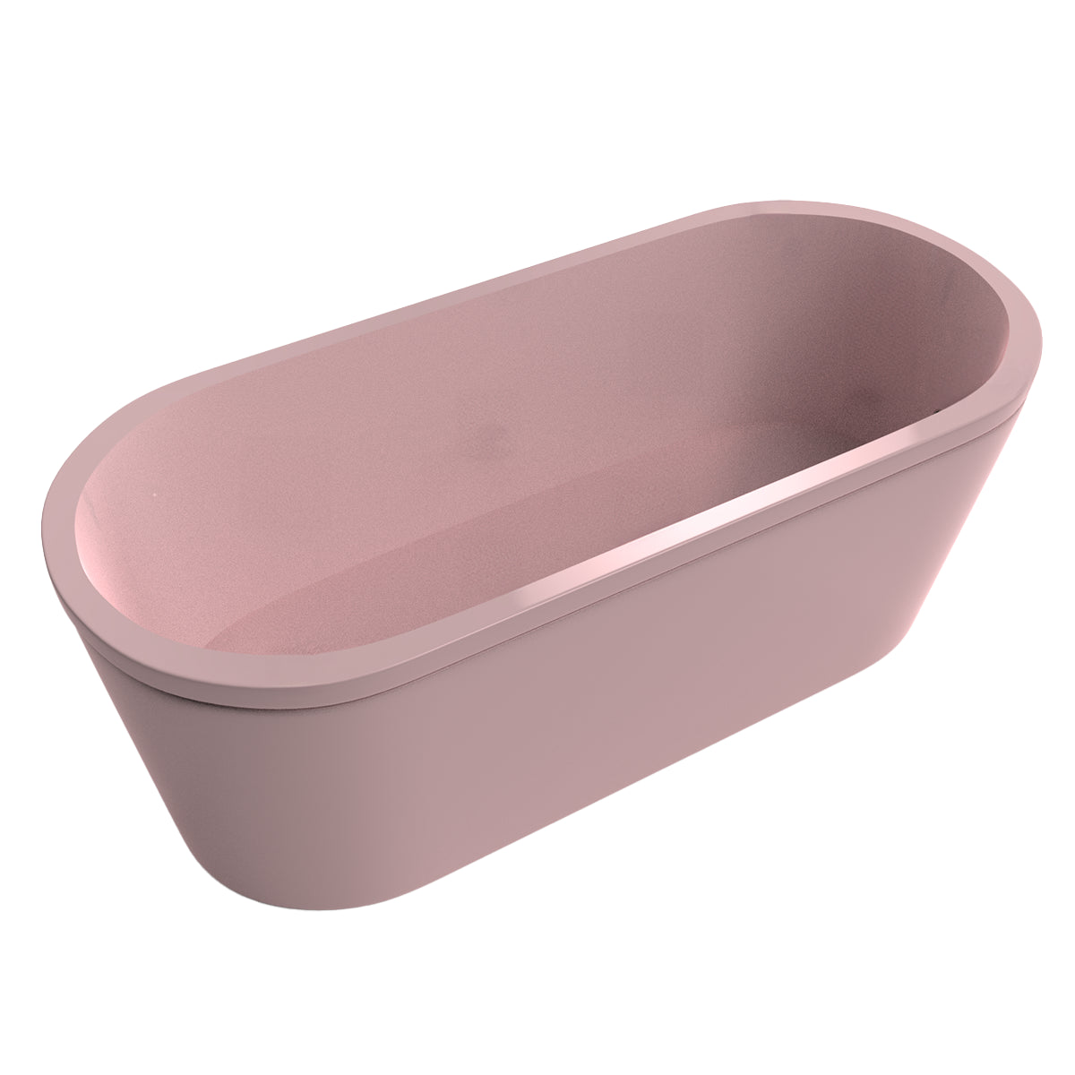 Tina 90-01 acabado liso de color rosa fuerte, disponible en múltiples tonos para combinar con tu baño