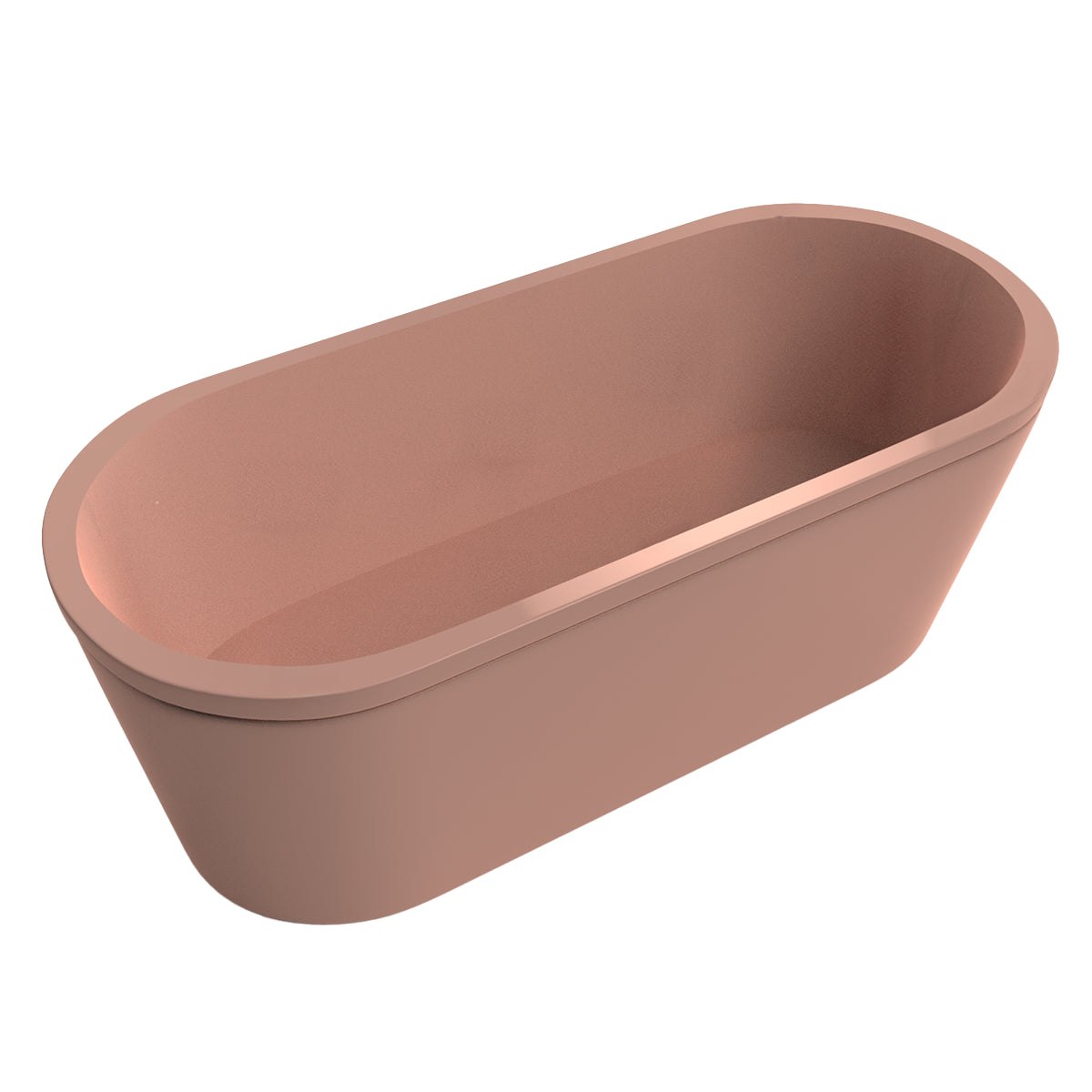 Tina 90-01 acabado liso de color salmón, disponible en múltiples tonos para combinar con tu baño