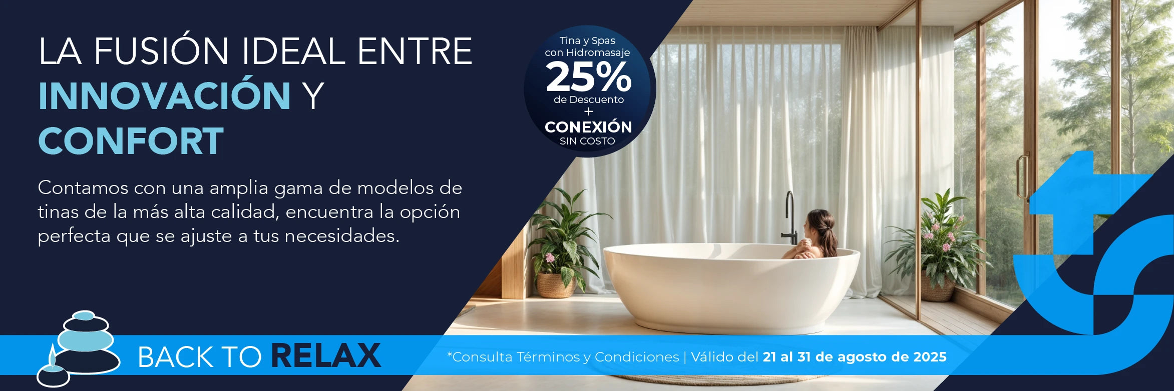 spa y tinas con hidromasaje linea aquaspa y edition con 25% de descuento mas conexion gratis