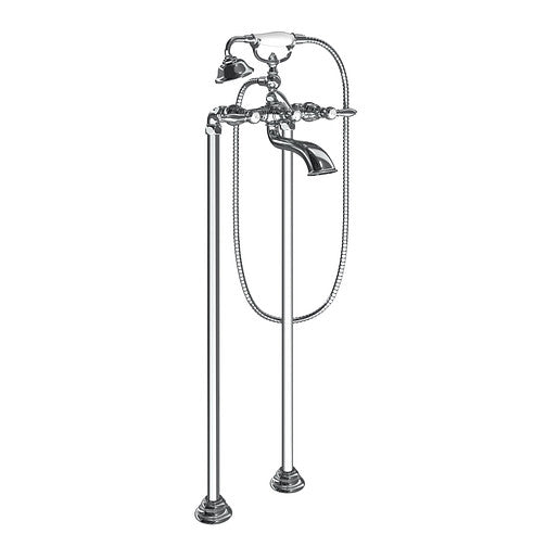 Weymouth llave de pedestal para bañera con ducha de mano