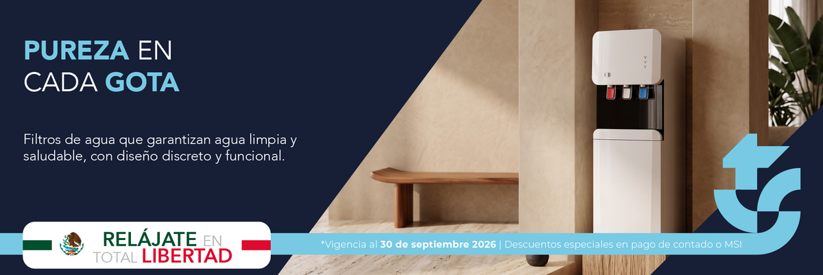 Catálogo de purificadores de agua para hogar y cocina TotalSpa