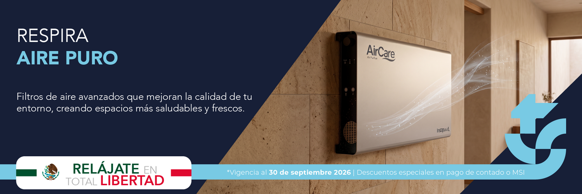 Purificadores de aire para interiores y hogar TotalSpa