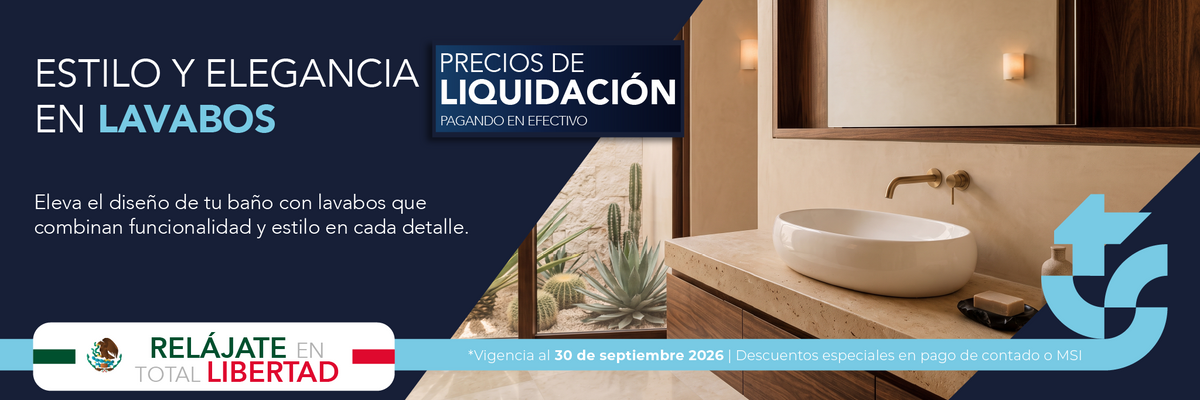 Lavabos modernos sobre encimera y de pedestal TotalSpa