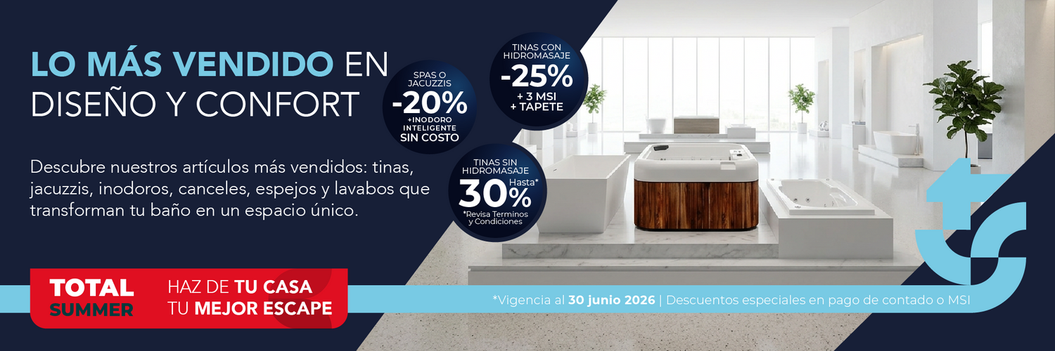 Lo más vendido en TotalSpa: tinas, spas y productos de baño de lujo diseñados para renovar espacios wellness con confort y estilo.