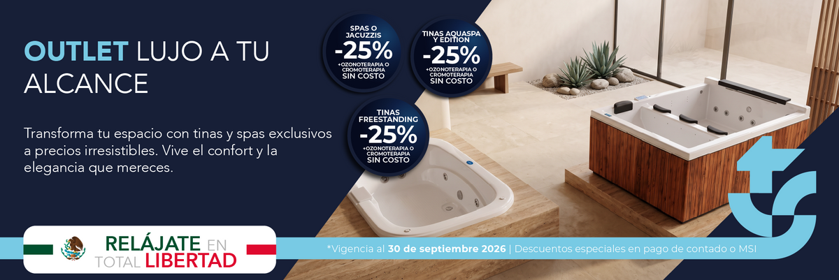 Catálogo de tinas, spas y jacuzzis en oferta TotalSpa
