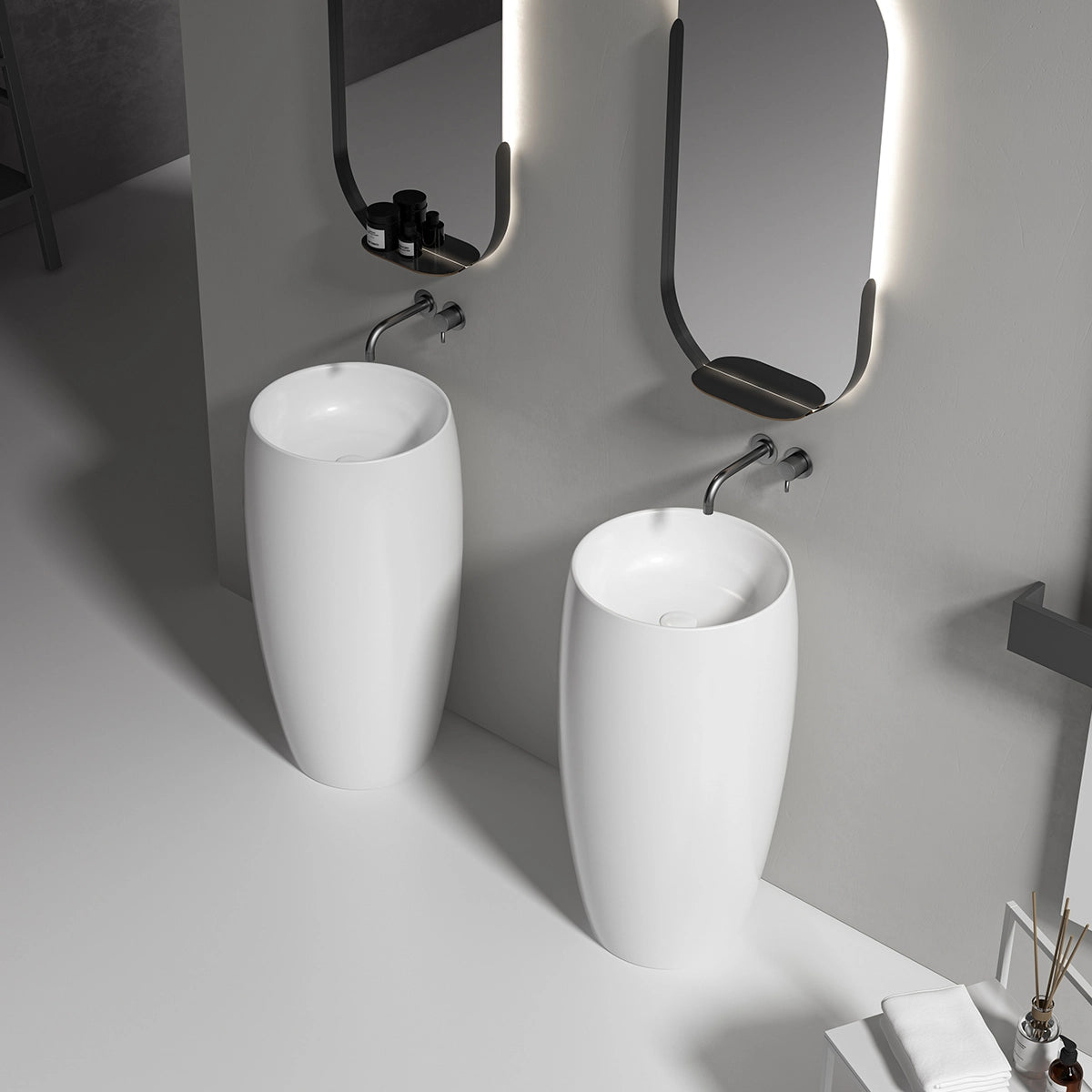 Lavabo de pedestal LT-057A