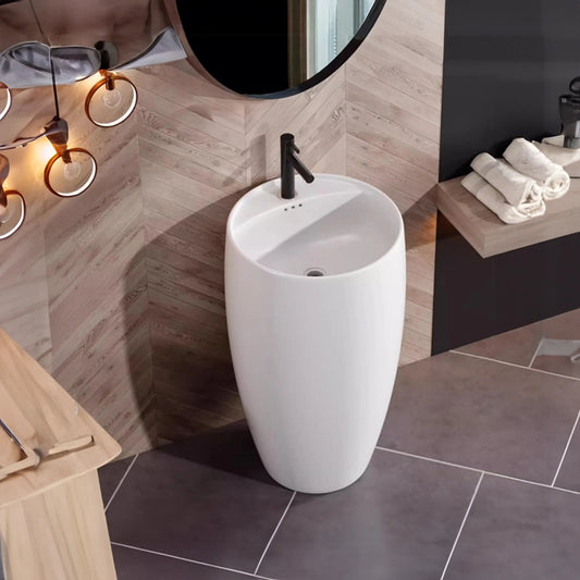 Lavabo de pedestal LT-057B