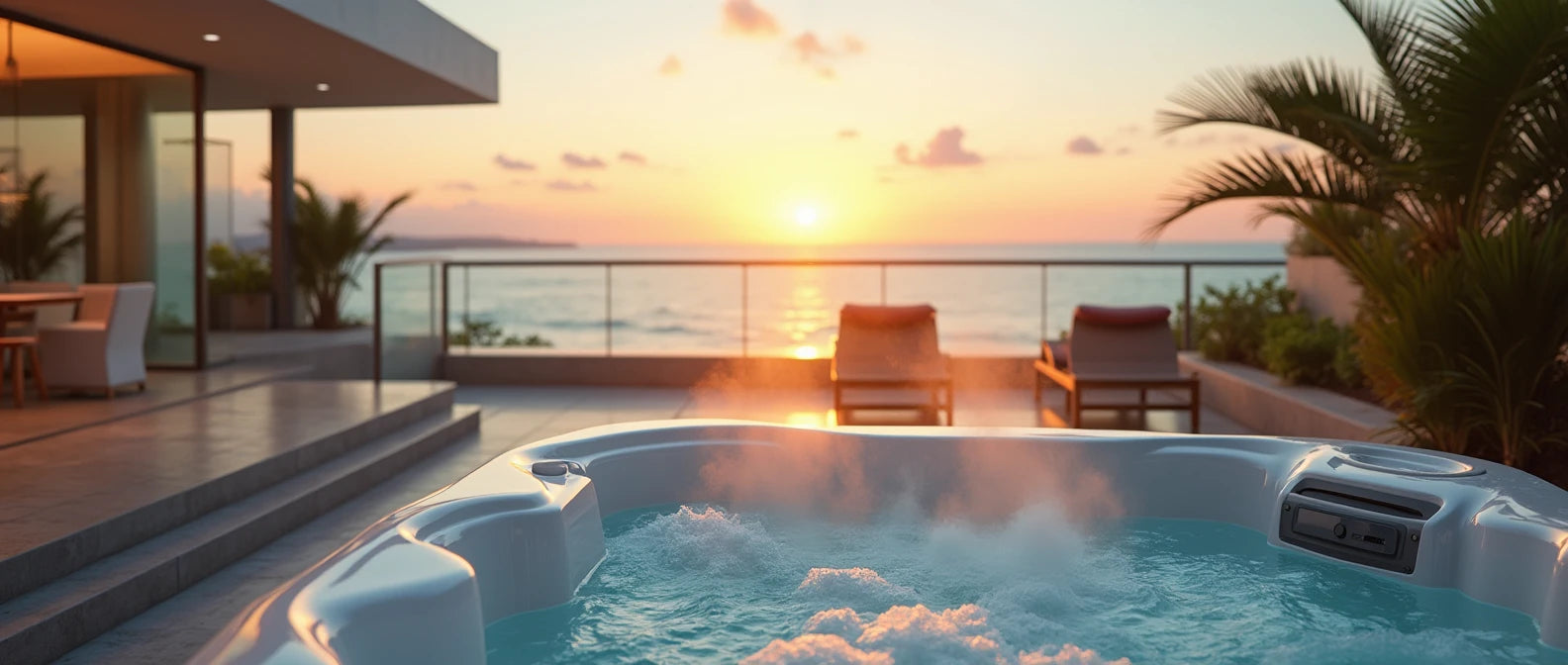 Guía para elegir el jacuzzi perfecto TotalSpa según espacio, tamaño y funciones de hidromasaje