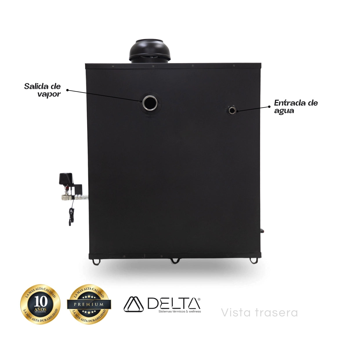 Generador de Vapor DELTA V30 | Tecnología y Bienestar para Baños de Vapor