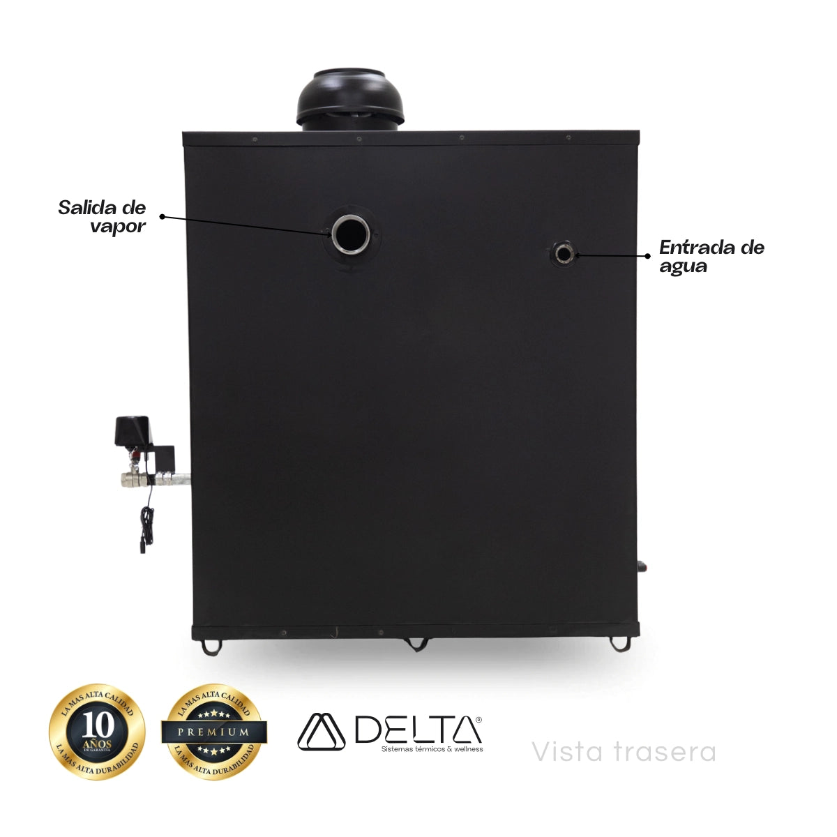 Generador de Vapor DELTA V40 | Tecnología y Bienestar para Baños de Vapor