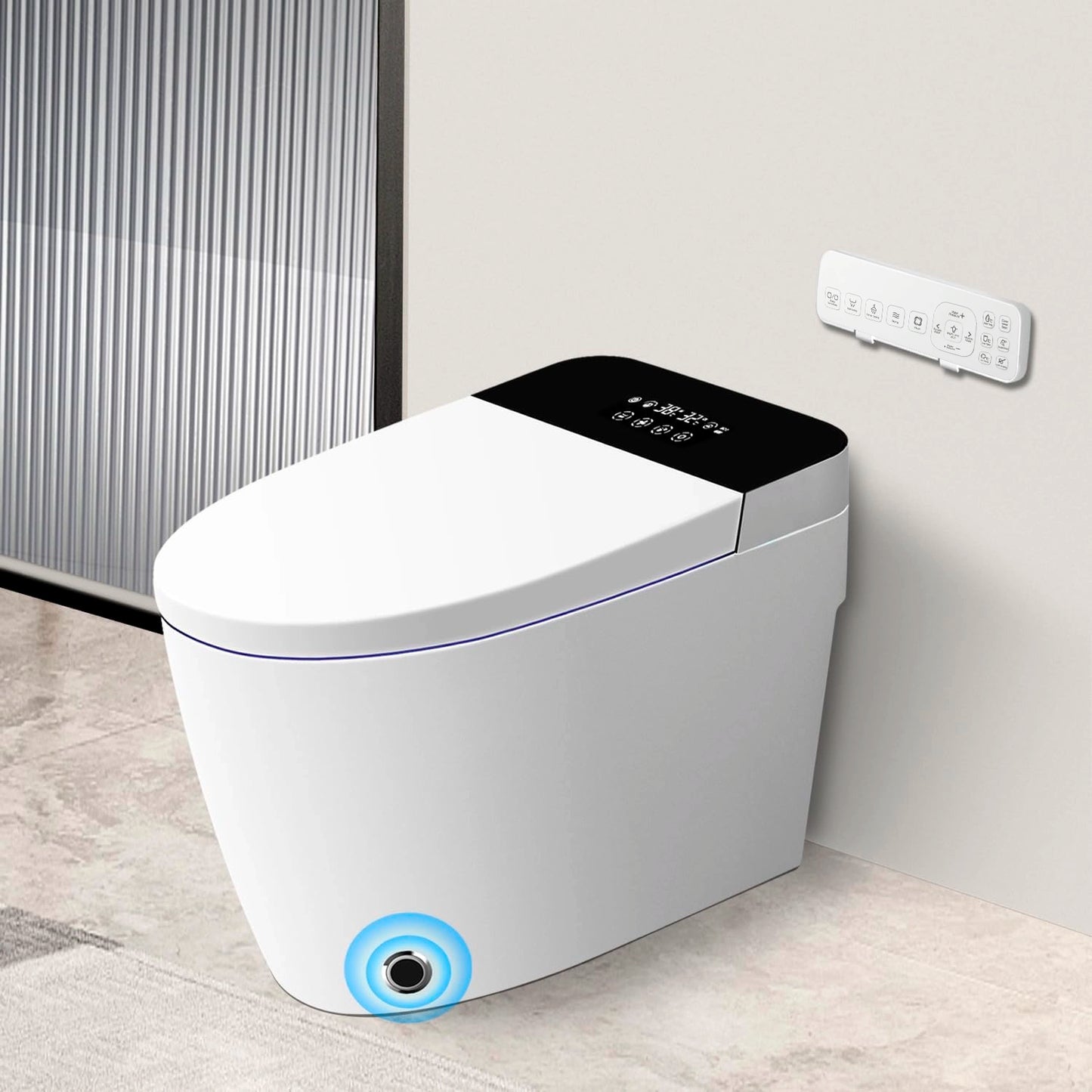 Inodoro Inteligente TotalSpa con Bidet, Secado y Descarga Automática - NOM