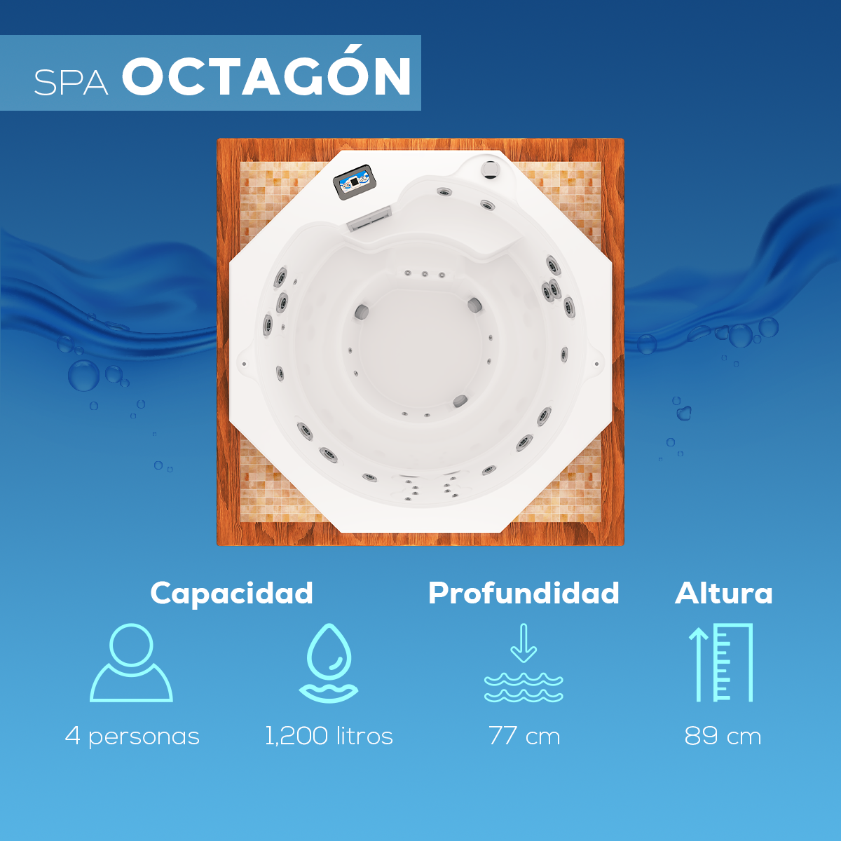 Jacuzzi / Spa Octagón