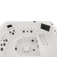 detalle de los jets de hidromasaje del spa bellagio, múltiples jets ergonómicos para masaje terapéutico