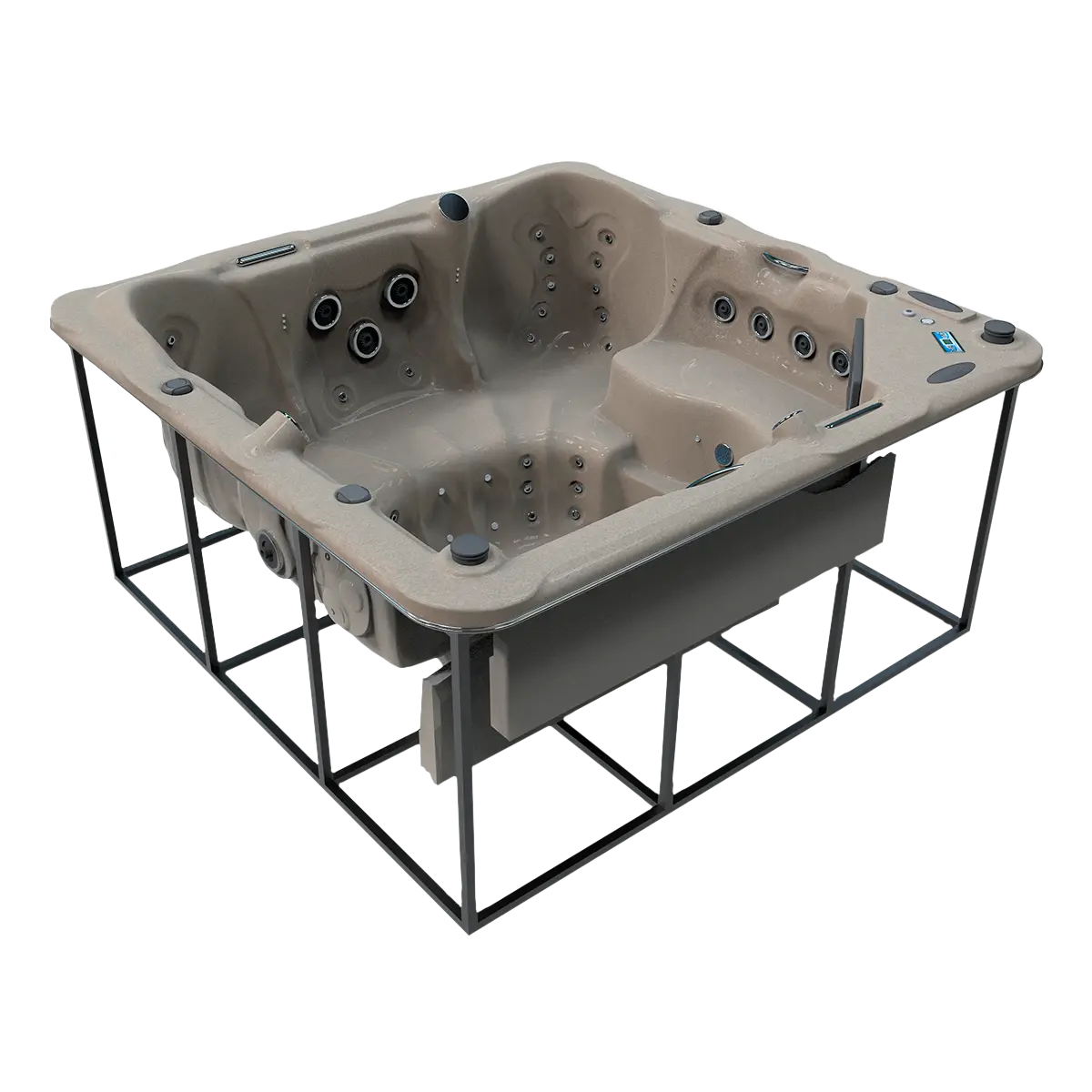 Jacuzzi 6 adultos 2 niños diseño personalizado y confort | Spa DESIGNO