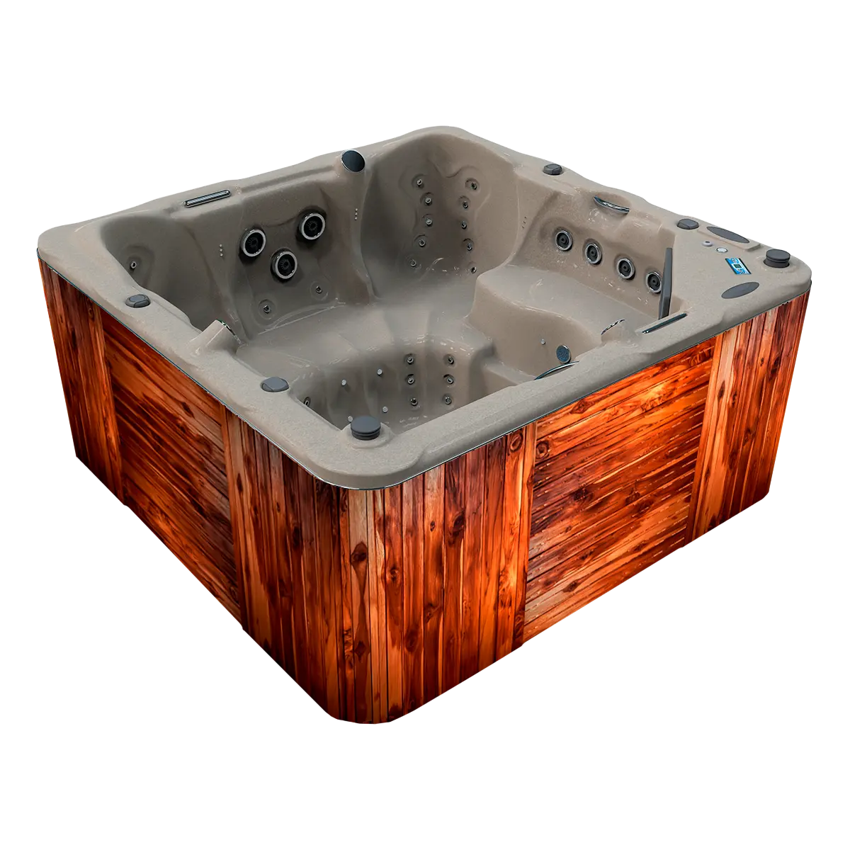 Jacuzzi 6 adultos 2 niños diseño personalizado y confort | Spa DESIGNO