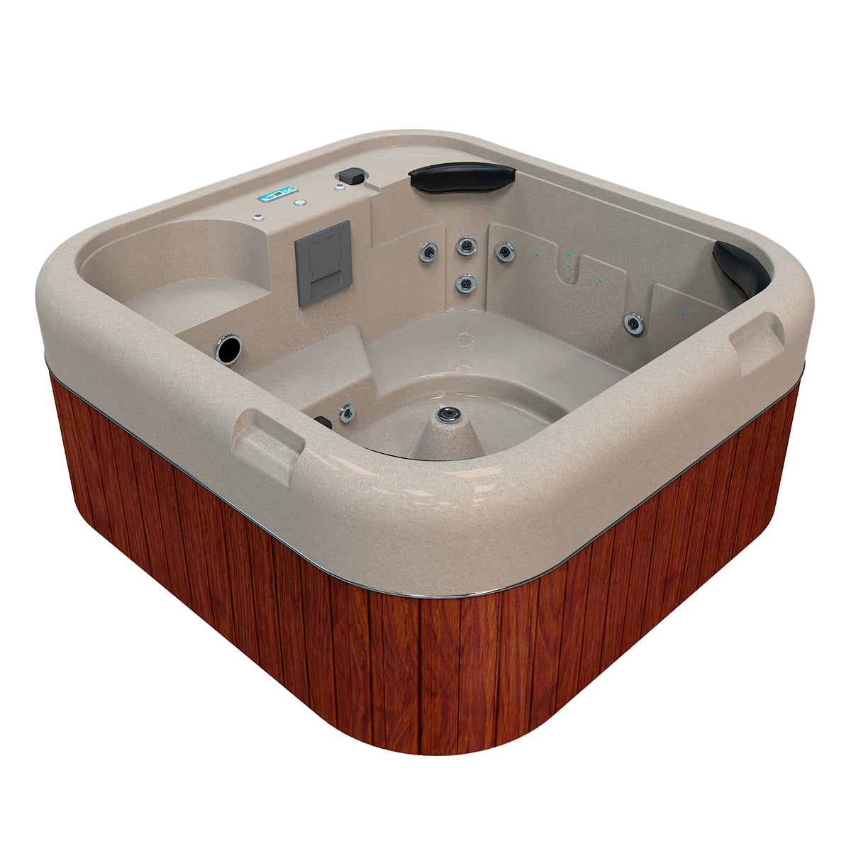 Jacuzzi 5 adultos 1 niño diseño envolvente y confort | Spa HEAVEN