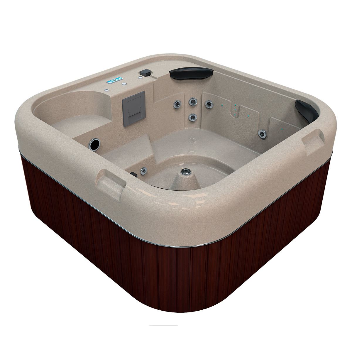 Jacuzzi 5 adultos 1 niño diseño envolvente y confort | Spa HEAVEN