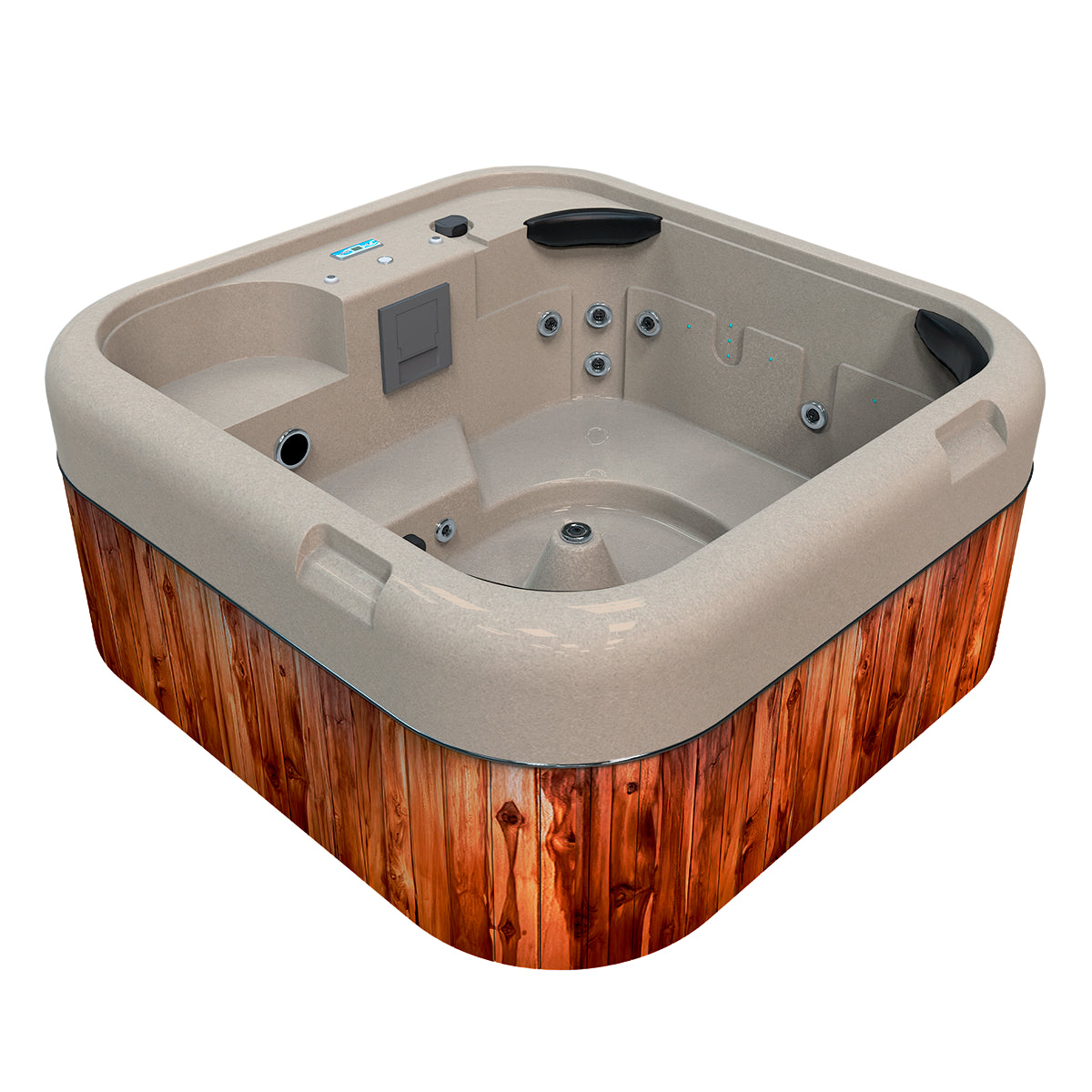 Jacuzzi 5 adultos 1 niño diseño envolvente y confort | Spa HEAVEN