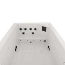 detalle de jets del spa OASIS, sistema de hidromasaje envolvente para relajación total en uso familiar