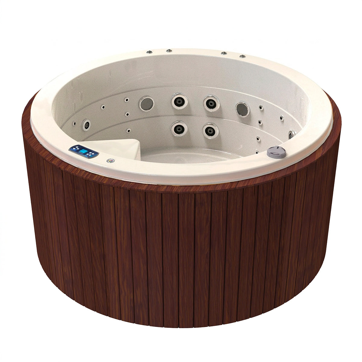 Jacuzzi familiar 4 personas hidromasaje, cromoterapia | Spa PACIFIC