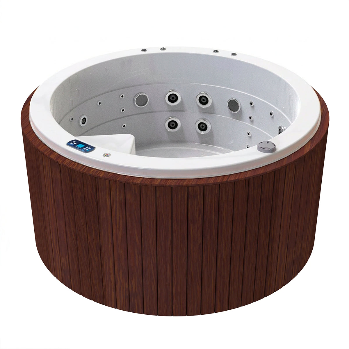 Jacuzzi familiar 4 personas hidromasaje, cromoterapia | Spa PACIFIC