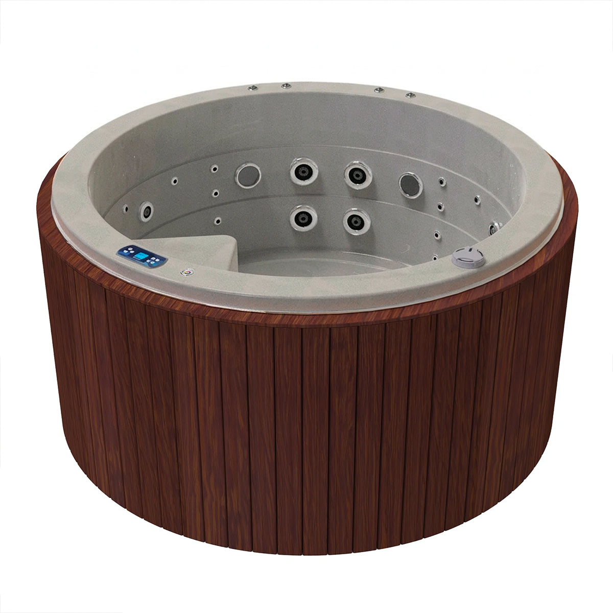 Jacuzzi familiar 4 personas hidromasaje, cromoterapia | Spa PACIFIC