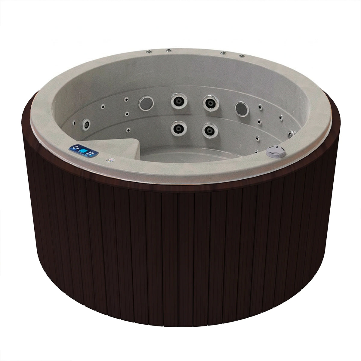 Jacuzzi familiar 4 personas hidromasaje, cromoterapia | Spa PACIFIC