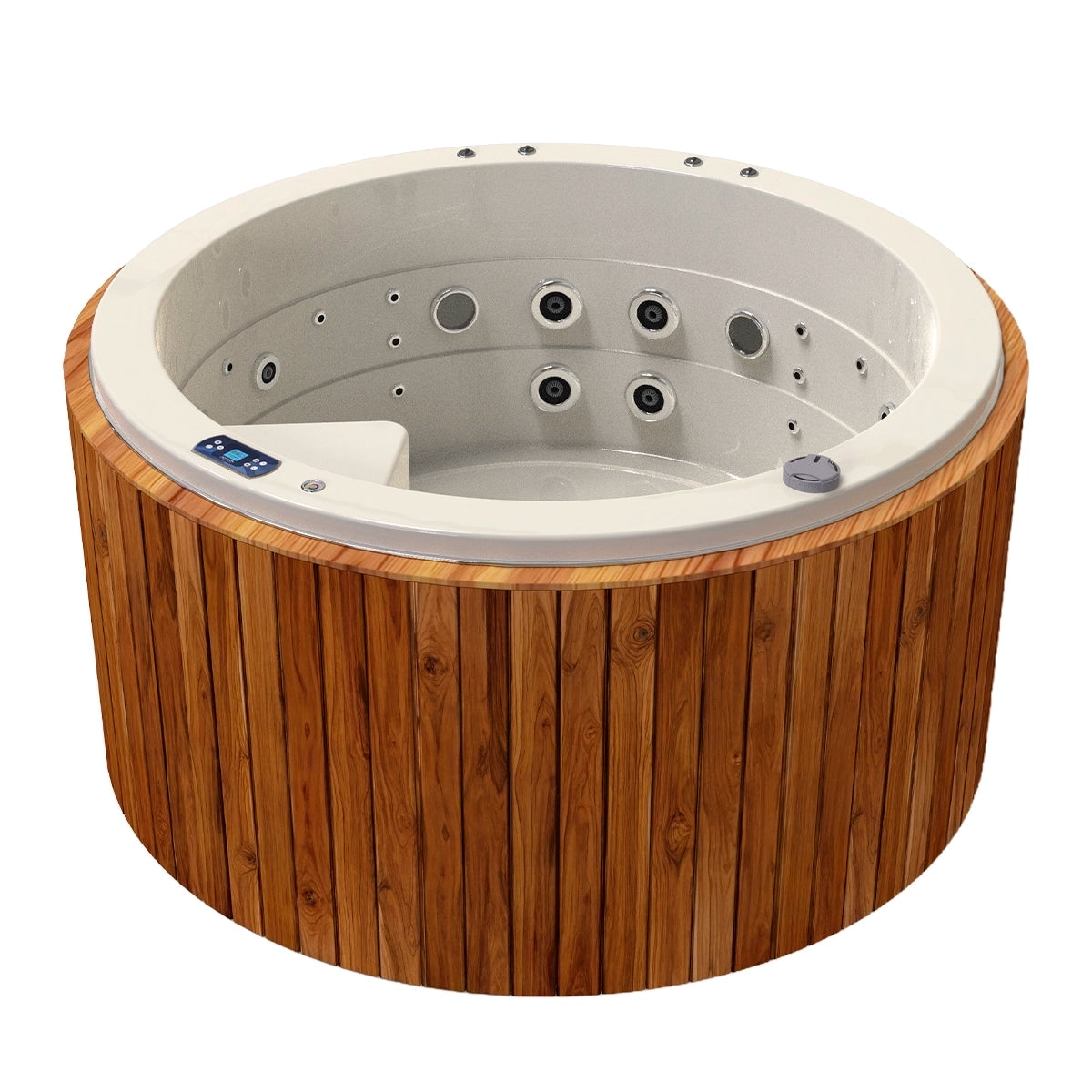Jacuzzi familiar 4 personas hidromasaje, cromoterapia | Spa PACIFIC