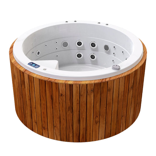 Jacuzzi familiar 4 personas hidromasaje, cromoterapia | Spa PACIFIC