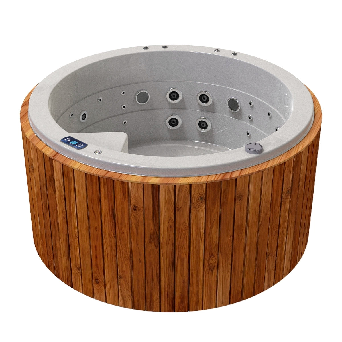 Jacuzzi familiar 4 personas hidromasaje, cromoterapia | Spa PACIFIC