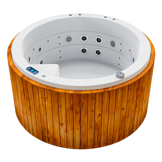 Jacuzzi familiar 4 personas hidromasaje, cromoterapia | Spa PACIFIC