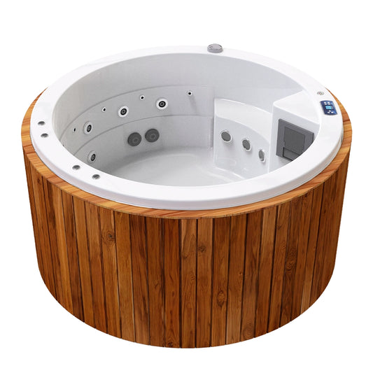 Jacuzzi familiar 4 personas hidromasaje, cromoterapia | Spa PACIFIC