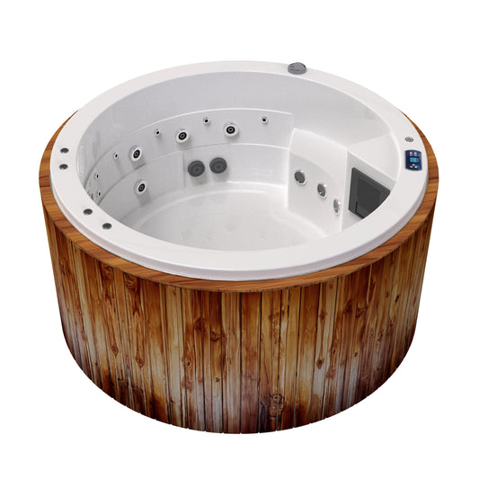 Jacuzzi familiar 4 personas hidromasaje, cromoterapia | Spa PACIFIC