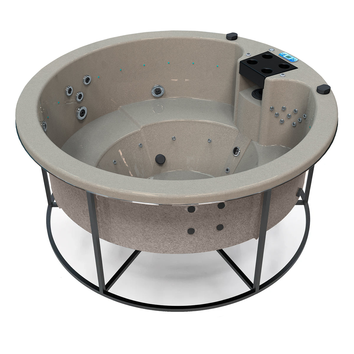 Jacuzzi 6 plazas con hidromasaje, circular, relajante  | Spa PARADISE