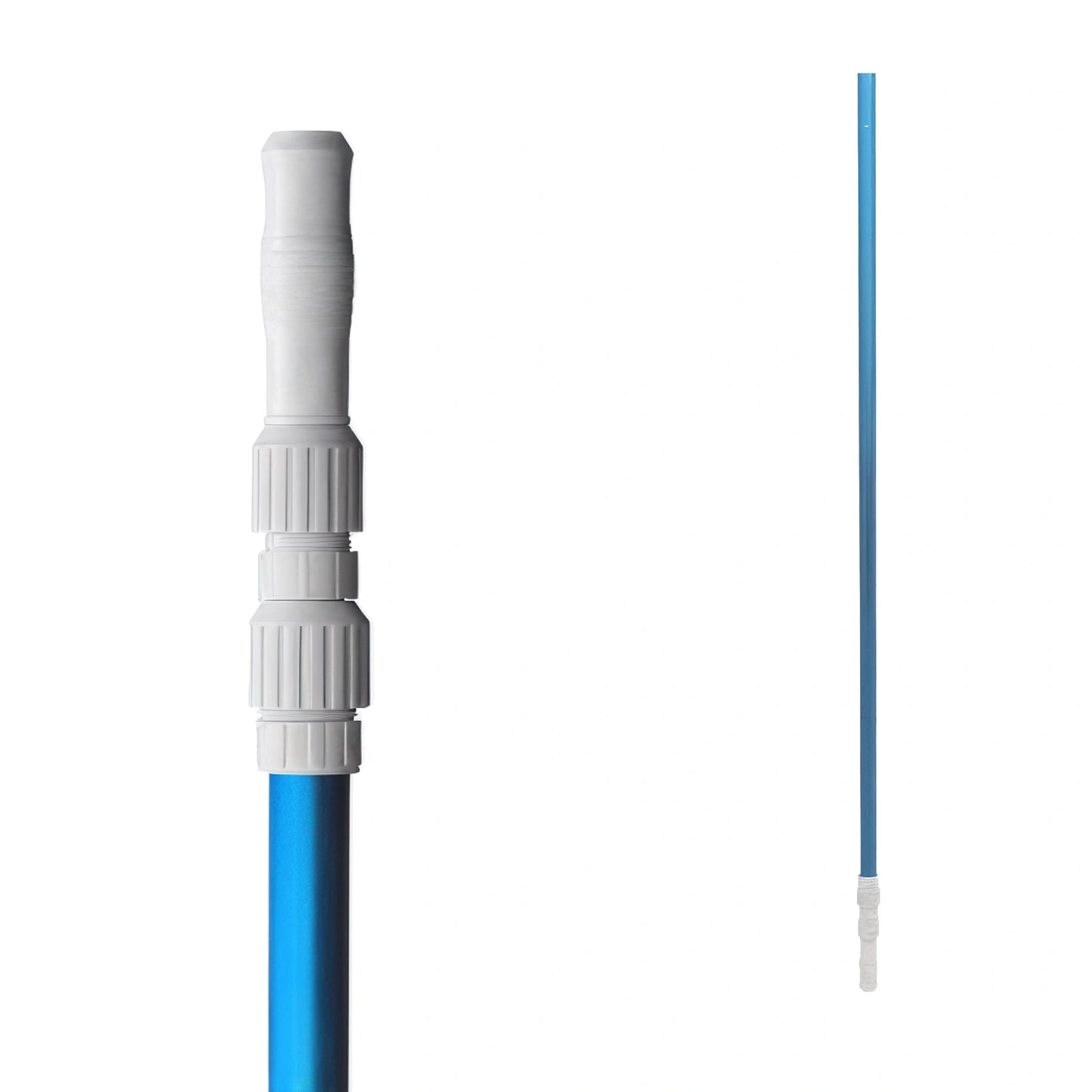 Mango telescópico ajustable para red de limpieza de spa o alberca, ligero y resistente