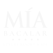 logo mía bacalar spa resort en méxico