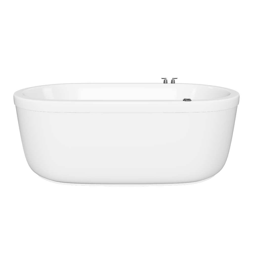 Modelado 3D del modelo freestanding 100-03, vista general del diseño y proporciones