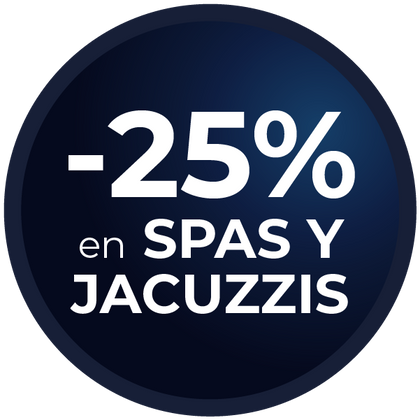 -25% en Spas y Jacuzzis