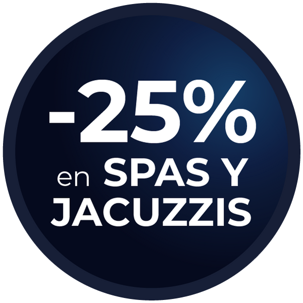 -25% en Spas y Jacuzzis