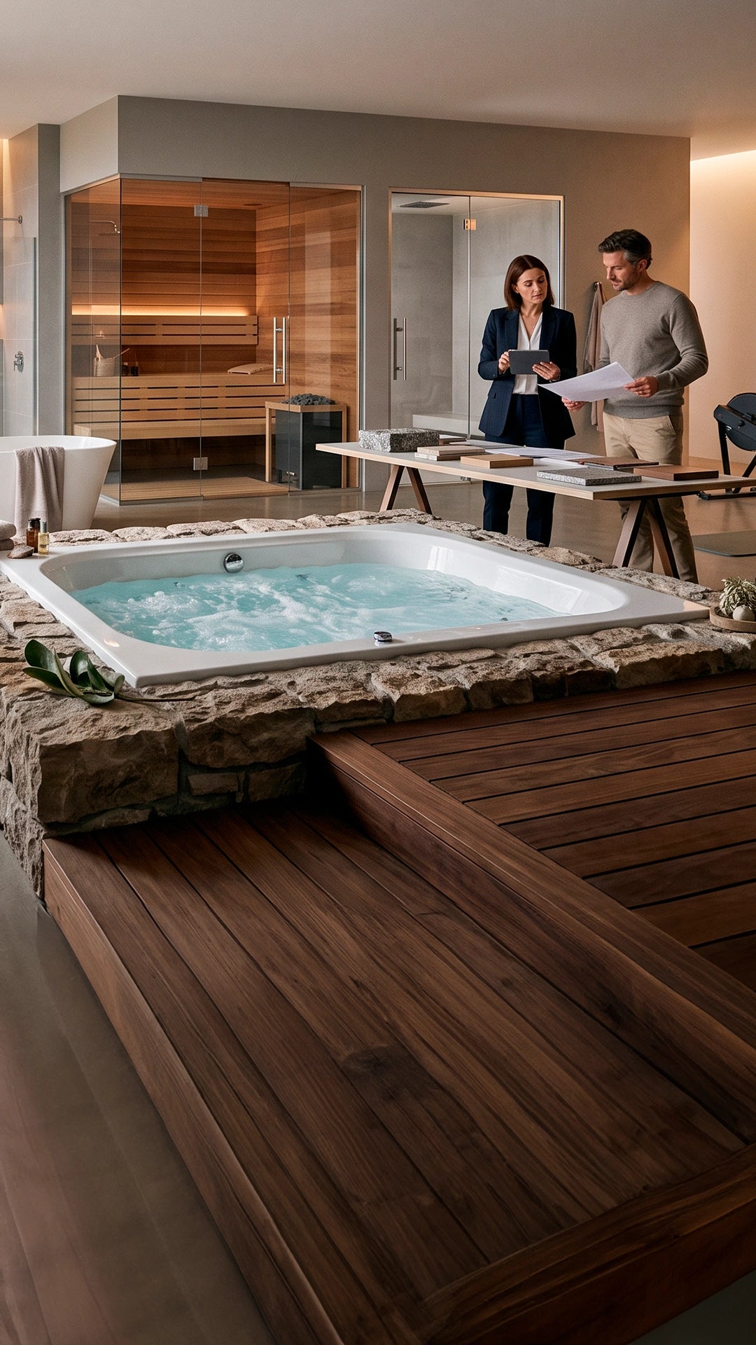 Proyecto wellness TotalSpa para hotelería y arquitectura