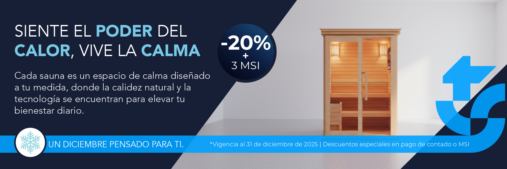 saun en seco y con luz infrarrojo y cromoterapia con 20% de descuento más 3 meses sin intereses diciembre 2025