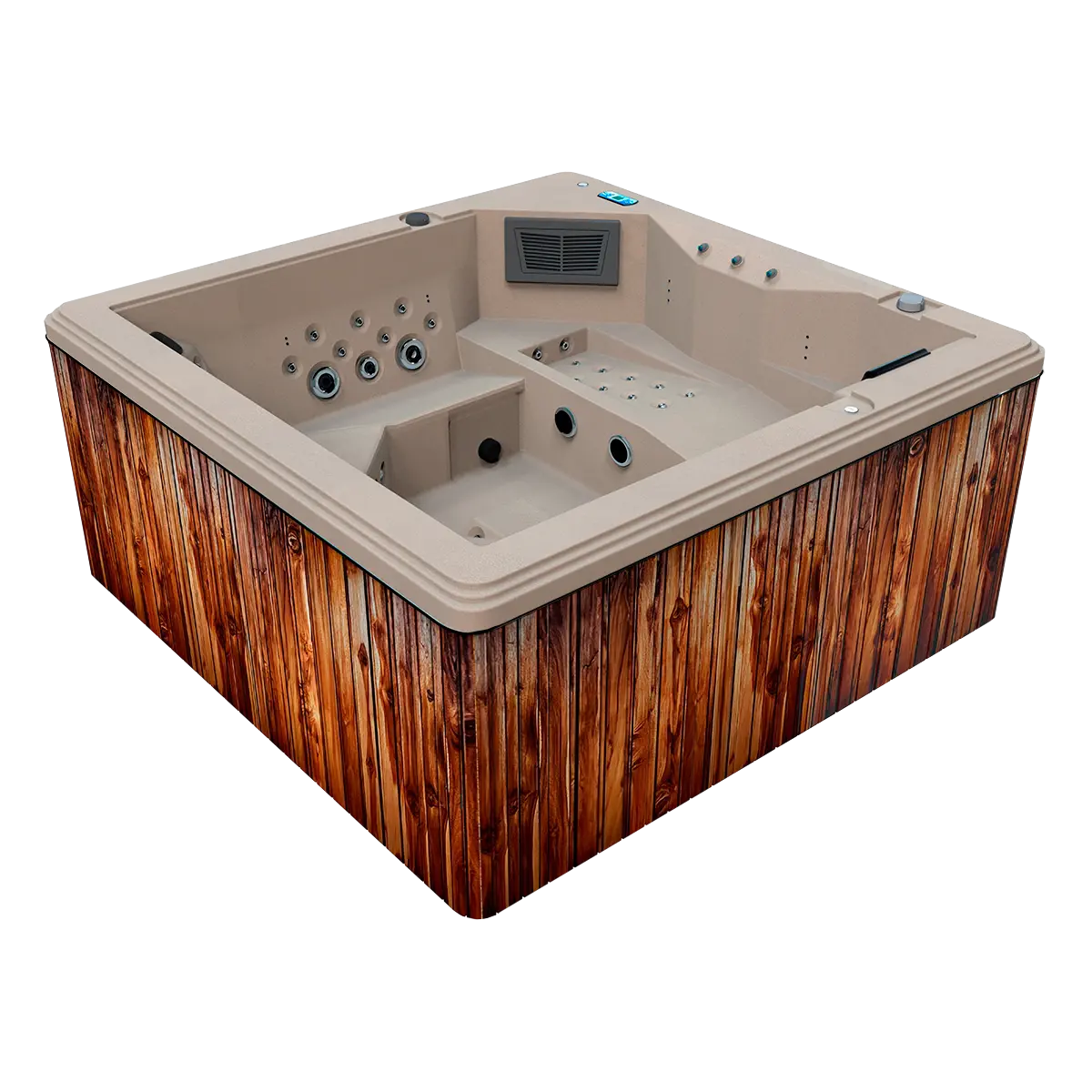 Jacuzzi 7 adultos 2 niños, lujo, relajación y bienestar | Spa BELLAGIO